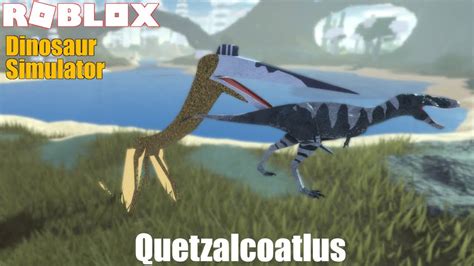 Dinosaur Profile Quetzalcoatlus Roblox Dinosaur Simulator Youtube