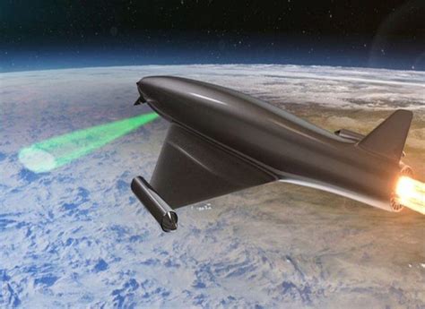 Bae Systems Reveals Atmosphere Bending Laser Mounted On Rocket Craft