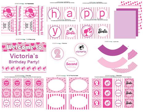 My customized sweeping my_stuff thingiverse. Whistle While You Work: Barbie Party Pack