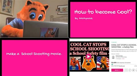 The Process Of Making Cool Cat Stops A School Shooting Rihe