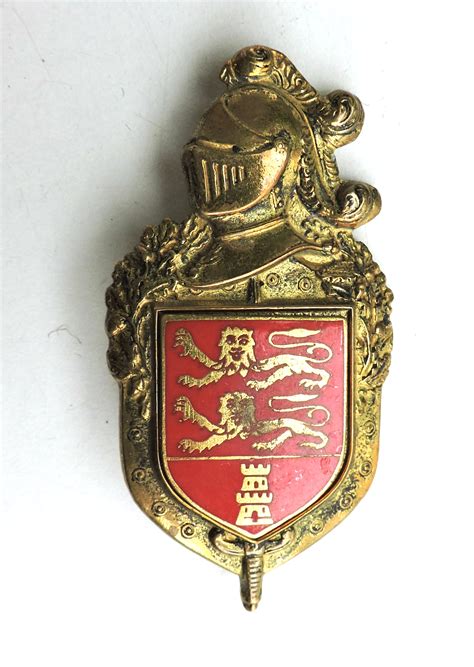 Ingsine hansd and one other sibling. Insigne Gendarmerie C.C.R.G. Basse-Normandie