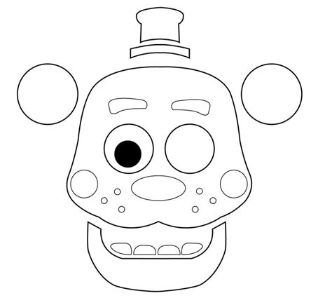 Lefty Five Nights At Freddys Coloring Pages