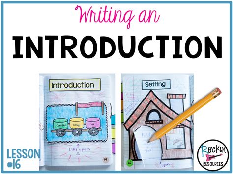 Writing Mini Lesson #16- Writing an Introduction for a Narrative Essay ...