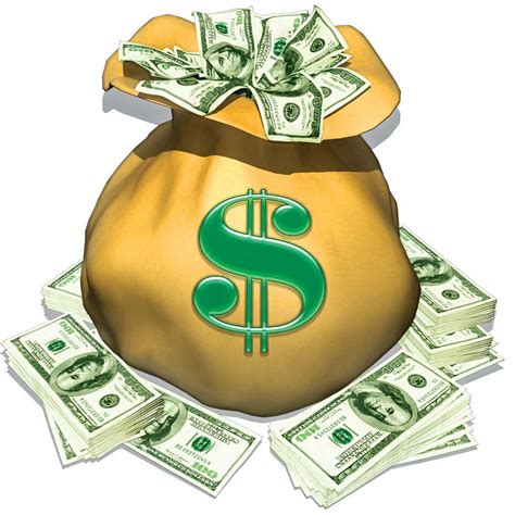 Pictures Of Money In A Bag Clipart Best