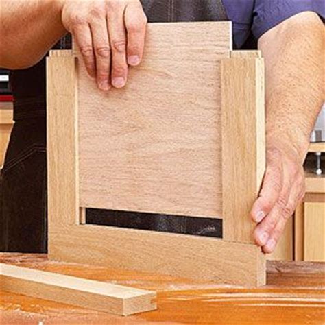Other panel options include glass, mirror, metal or even ceramic. Make them as simple or fancy as you like. Frame-and-panel ...