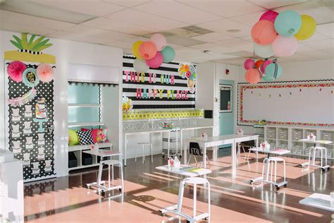 This Clean And Bright Classroom Makeover Was Done Using The Simply