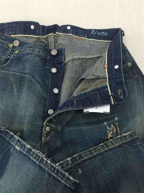 levi s リーバイス nevada jeans 世界500本限定 シリアル8 500 34 デニム idg 無地 古着の販売