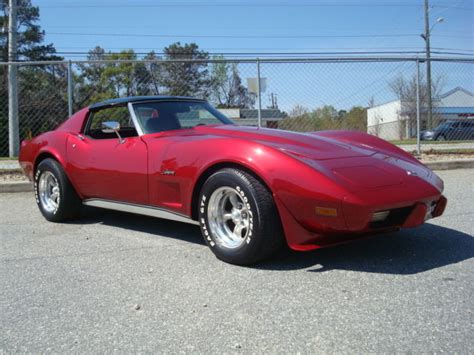 Gorgeous Show Winning Candy Red 1976 Corvette Coupe L 82 For Sale In