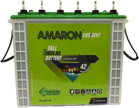 Amaron Current EA150TT42 Tall Tubular Battery For Inverter 150 Ah At