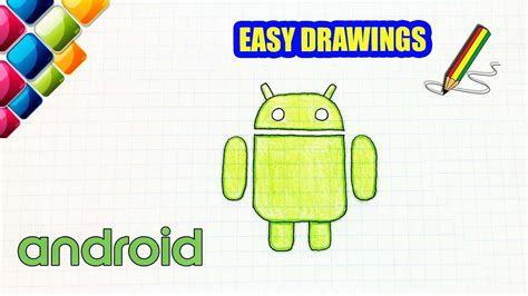 How To Draw Android Easy Drawings 315 Youtube