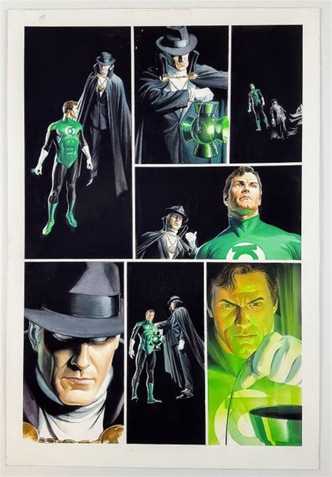 Green Lantern Alex Ross Tav Origin Lanterna Verde Catawiki