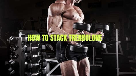 A Guide To Trenbolone How To Use Cycling Stacking And Other
