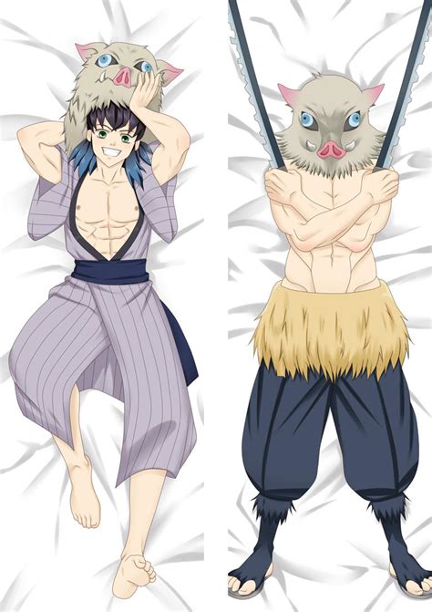 Demon Slayer Inosuke Hashibira Dakimakura Waifu Body Pillow