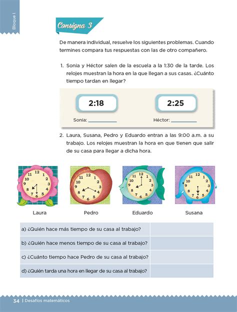 Desafíos Matemáticos Tercer Grado 2020 2021 Página 34 De 225 Libros