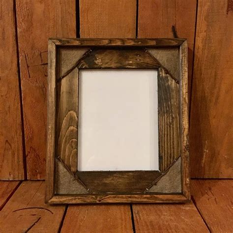 11x14 Western Picture Frame Rustic Picture Frame Western Etsy