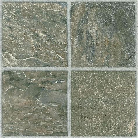 Shop Style Selections 1 Piece 12 In X 12 In Tumbled Stone Peel And