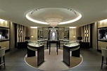 Jewelry showroom design with custom jewelry showcases | Ujoy