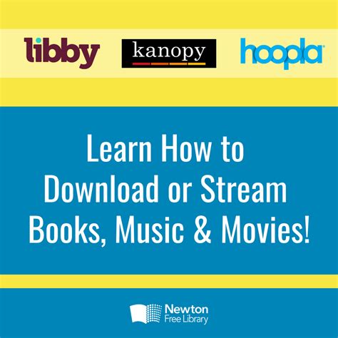 Learn How To Use Libbyoverdrive Kanopy And Hoppla