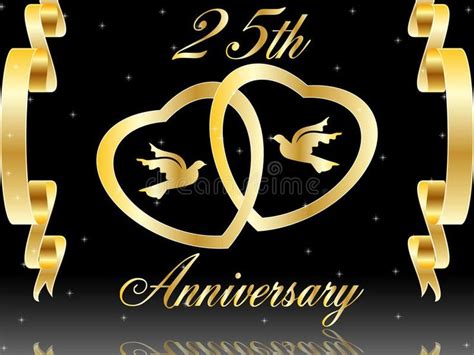25th Anniversary Of Marriage 25th Wedding Anniversary Background Images