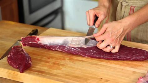 How to cook a beef tenderloin roast. How to Trim Beef Tenderloin into Filet Mignon - YouTube