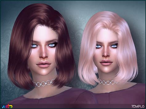 Sims 4 Ccs The Best Anto Tempus Hair