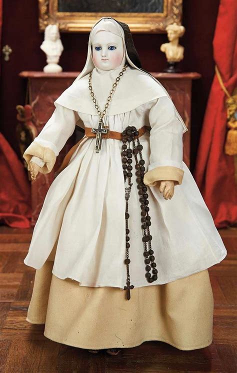 View Catalog Item Theriault S Antique Doll Auctions Bisque Nun