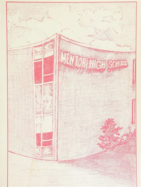 1978 Yearbook From Mentor High School From Mentor Ohio
