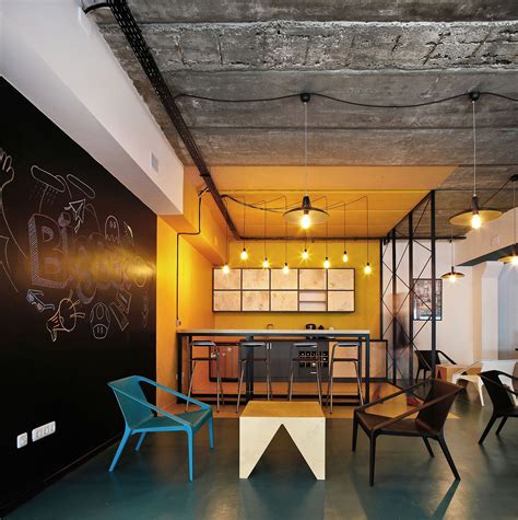 A World Of Color And Creative Design Modern Industrial Office In Armenia