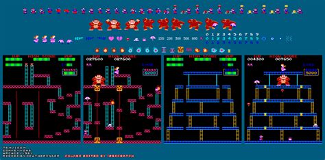 Arcade Donkey Kong 75 M100 M The Spriters Resource
