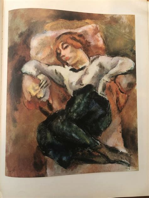 Jules Pascin By Alfred Werner Hermine David On A Chaise Print 8 34