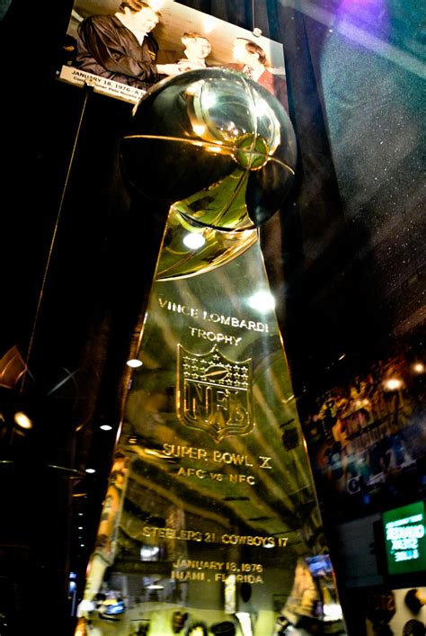 Pittsburgh Steelers Super Bowl X Vince Lombardi Trophy A Flickr