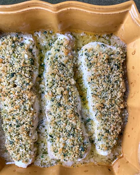 I Tried Ina Garten S Baked Cod With Garlic Herb Ritz Crumbs The Kitchn