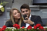 Álvaro Morata y su novia Alice Campello en la semifinal del Open de ...