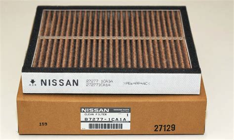 I just changed my cabin air filter (wix) and i need to confirm something with you guys. New OEM Infiniti Grapeseed Polyphenol Cabin Air Filter G37 ...