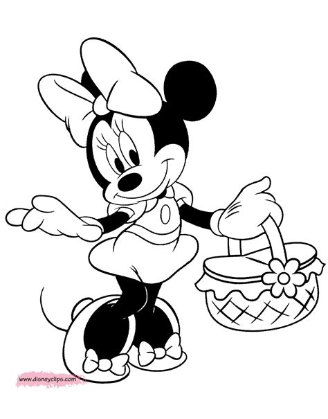 Malvorlagen Disney Minnie Maus Malvorlagen