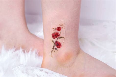 101 Best Ankle Flower Tattoo Ideas That Will Blow Your Mind Outsons