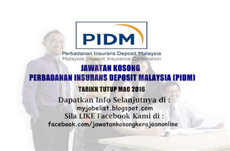 Perbadanan insurans deposit malaysia (malaysia deposit insurance corporation). Jawatan Kosong di Perbadanan Insurans Deposit Malaysia ...
