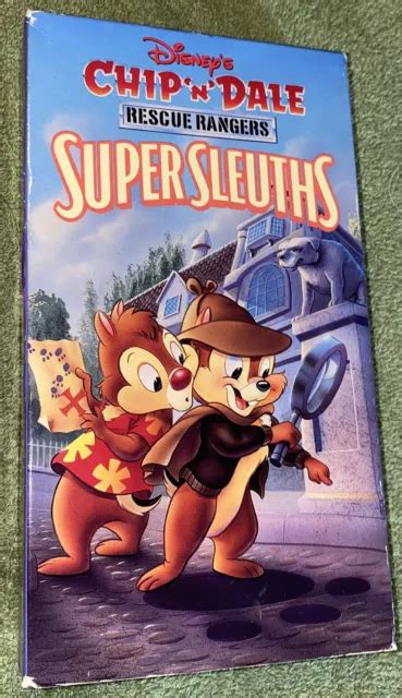 Vintage Disneys Chip N Dale Rescue Rangers Super Sleuths Vhs 1991 1497 Picclick