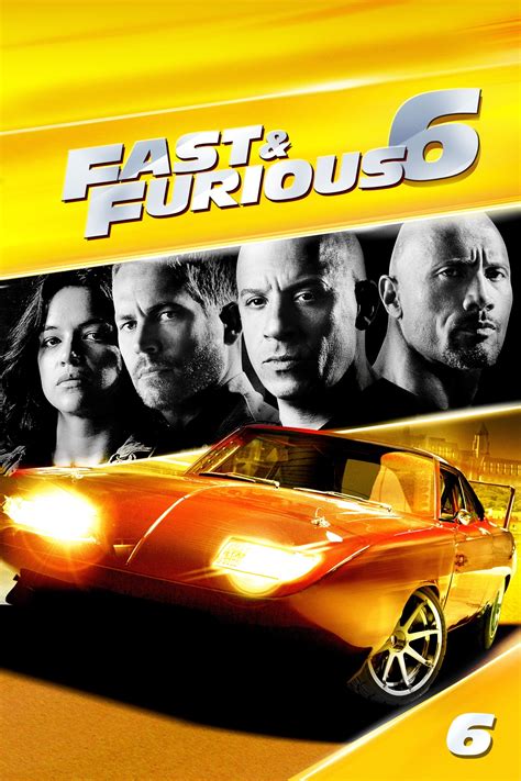 Fast And Furious 6 2013 Posters — The Movie Database Tmdb