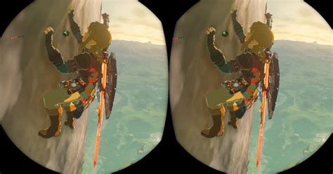 The Legend Of Zelda Breath Of The Wilds Vr Update Isnt Really Vr