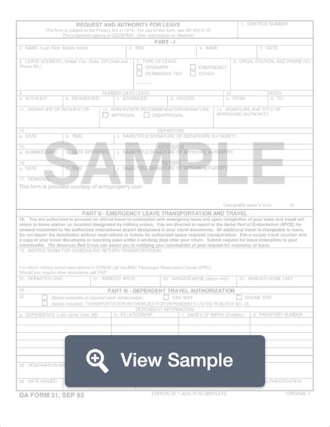 If you have any questions, feel free to contact me on 555 5555 555 for any further clarification needed. Fillable DA Form 31 | Free PDF & Word Samples | FormSwift