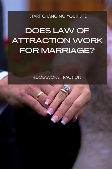 Does Law Of Attraction Work For Marriage 3 Amazing Techniques Law Of Attraction Exercises