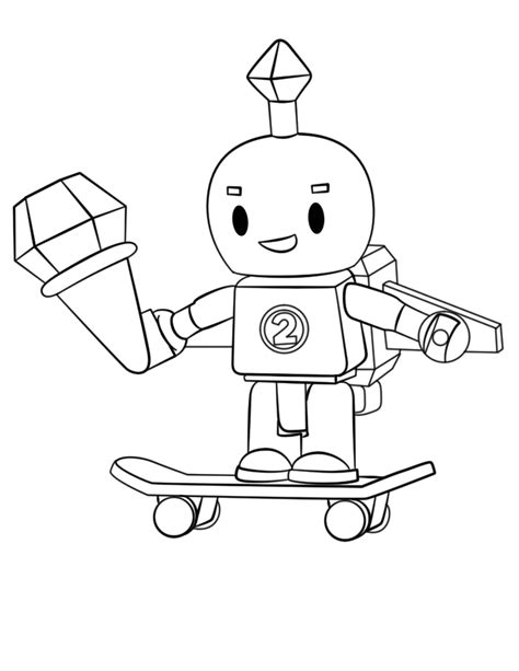 For boys for girls video games. Roblox Robot Coloring Page - Free Printable Coloring Pages ...