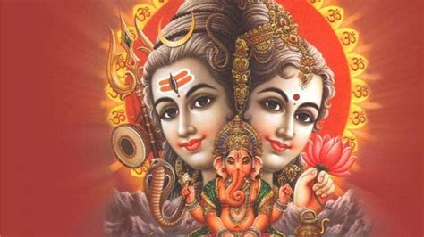 Lord Ganesh Shiva Parvathi Hd God Wallpapers Hd Wallpapers Id 63018