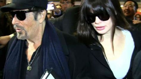 Al Pacino Llegó A Buenos Aires Con Su Novia Argentina Lucila Polak Y