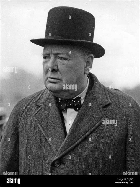 Sir Winston Churchill Has Black And White Stock Photos And Images Alamy