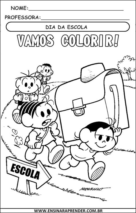 Desenhos Para Colorir Dia Da Escola Cantinho Do Educador Infantil