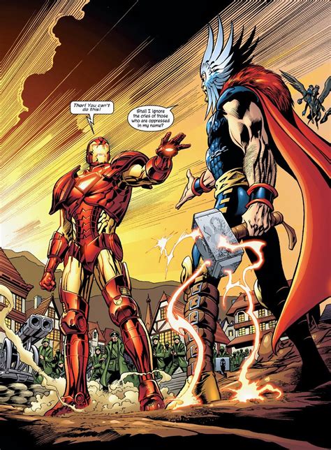 Thor V Iron Man Avengers Comics Iron Man Comic Book Room