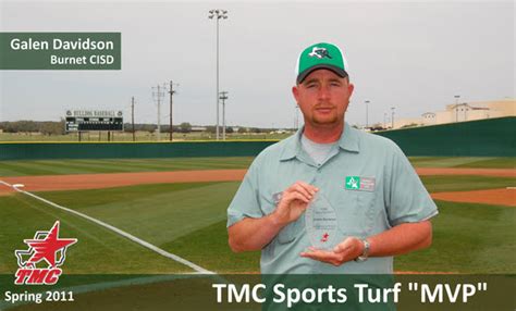 Tmc Sports Turf Mvp Galen Davidson Tmc Sports Turf