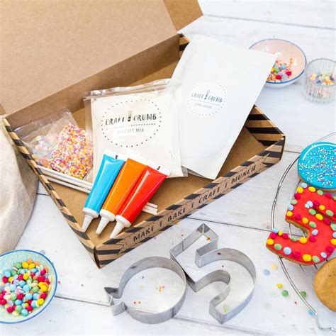 Big Birthday Biscuit Baking Kit By Craft And Crumb